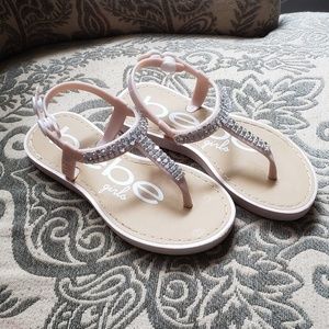 Bebe girls sandals sz 11/12C
